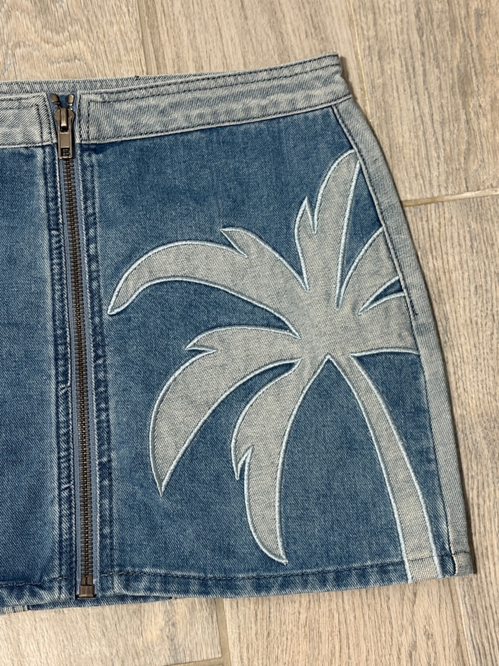 NWOT! Women's Nordstroms Nasty Gal Jean Mini-Skirt-6